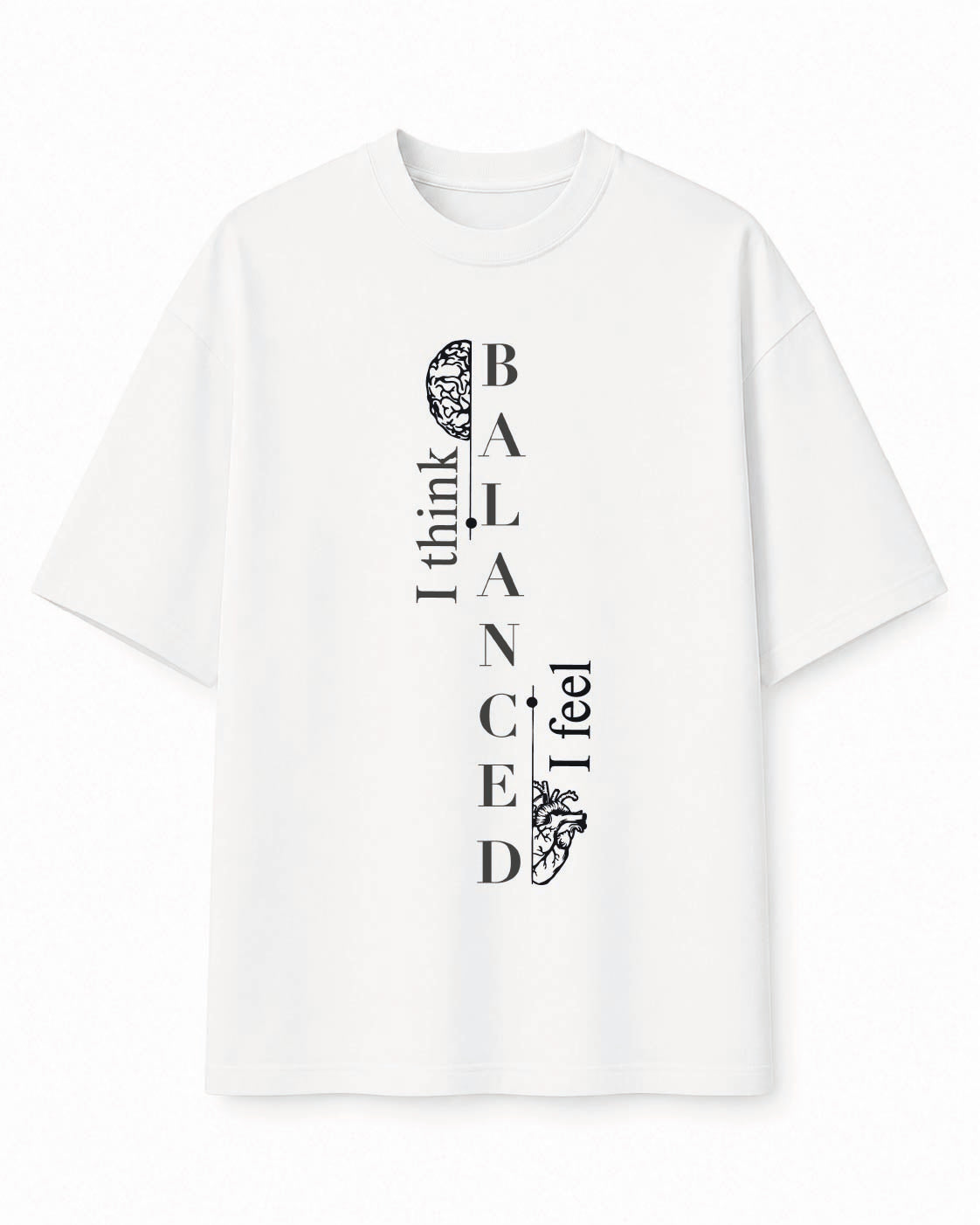 Mind & Heart Balance Oversized T-Shirt