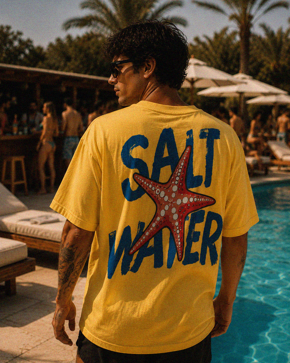 Salt Water Man Oversized T-shirt