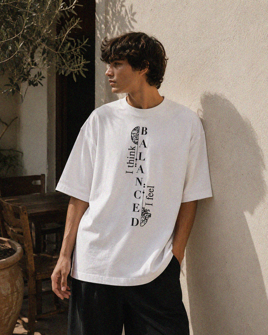 Mind & Heart Balance Oversized T-Shirt