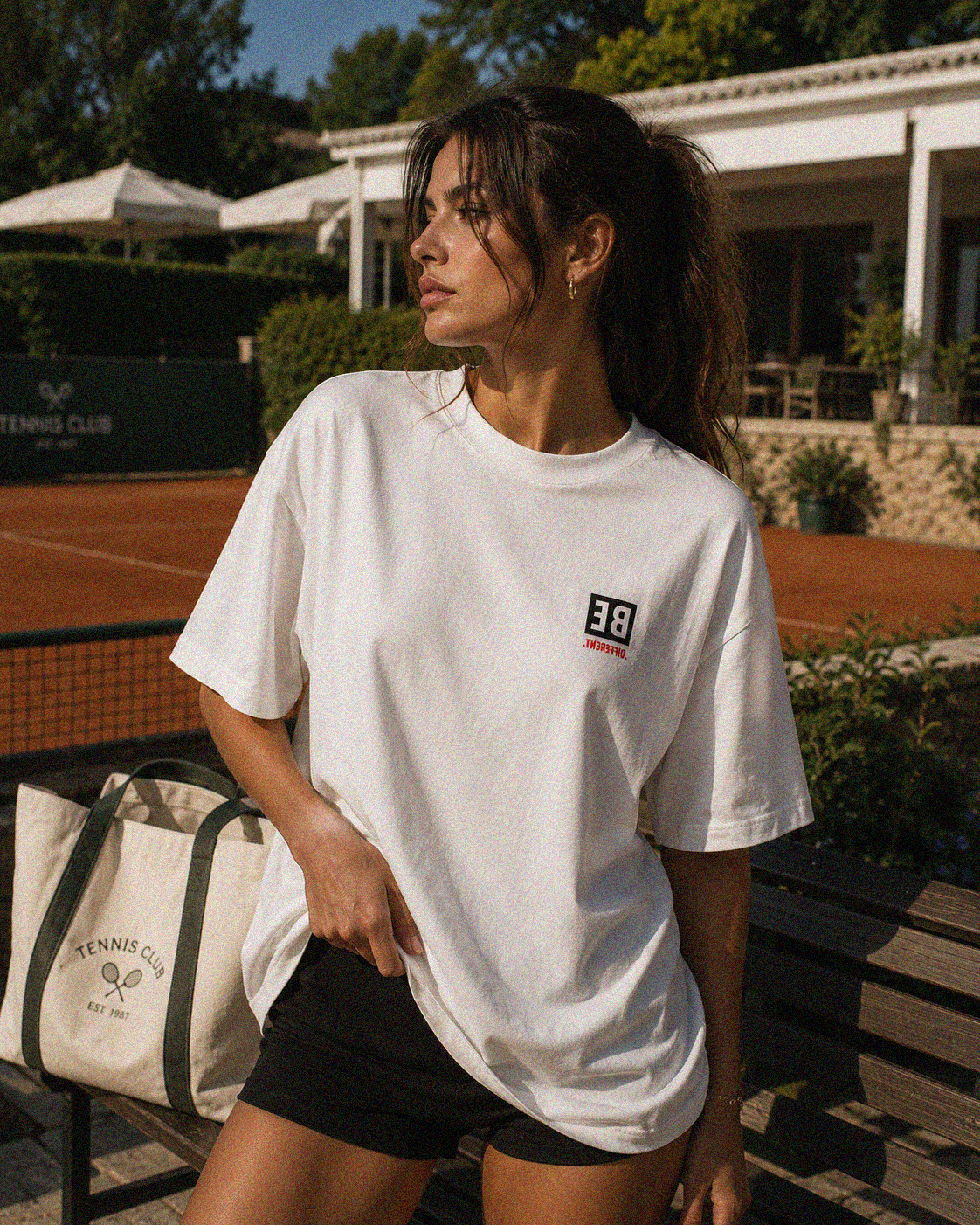 Be Different Courtside Oversize T-shirt