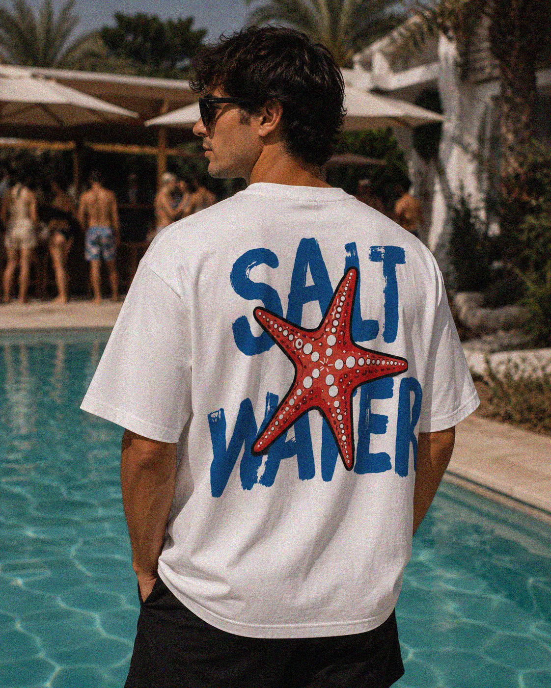 Salt Water Man Oversized T-shirt
